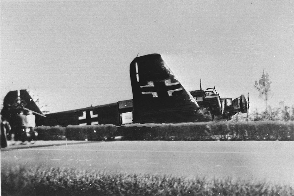 Crashlocatie Junkers Ju 52 #1