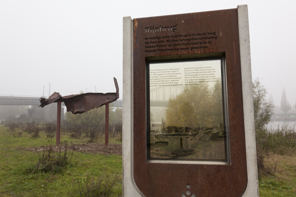 Fragment of the Old Rhine Bridge #5