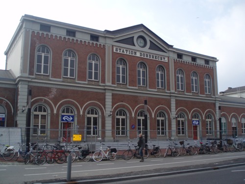 Bullet Impacts Dordrecht Railroad Station #5