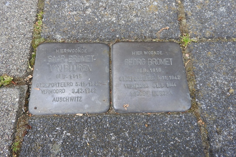 Stolpersteine Gasthuisstraat 37 #1