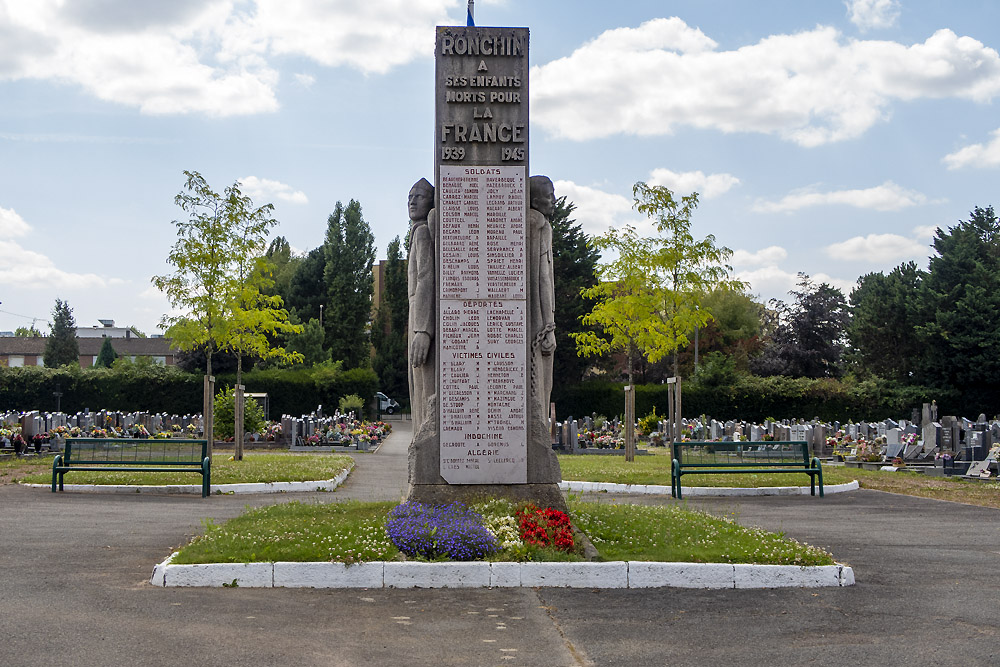 French War Graves WW2 and Memorial Ronchin #4