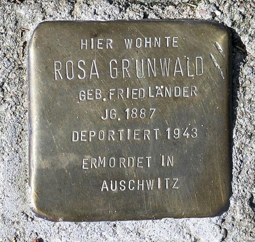 Stumbling Stones Schulenburgring 2 #1