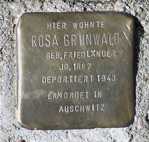 Stolpersteine Schulenburgring 2 #1