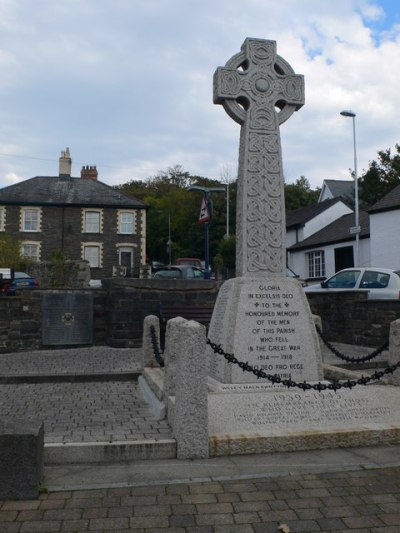 Oorlogsmonument Llanbadarn Fawr