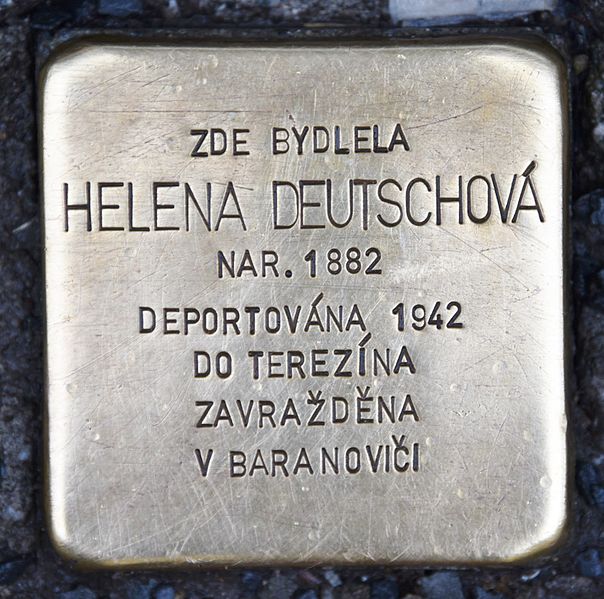 Stolperstein 1. máje 827/8