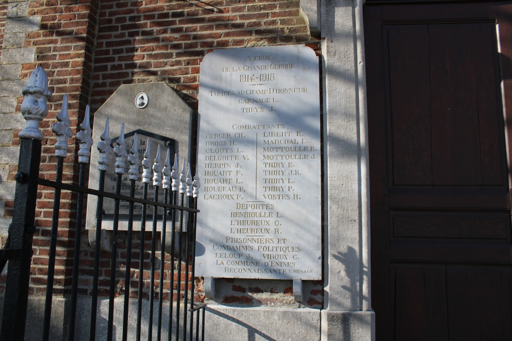 Commemorative Plates War Victims Enines #2