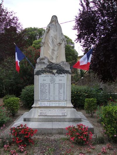 Oorlogsmonument Saint-Flix-de-Lodez #1