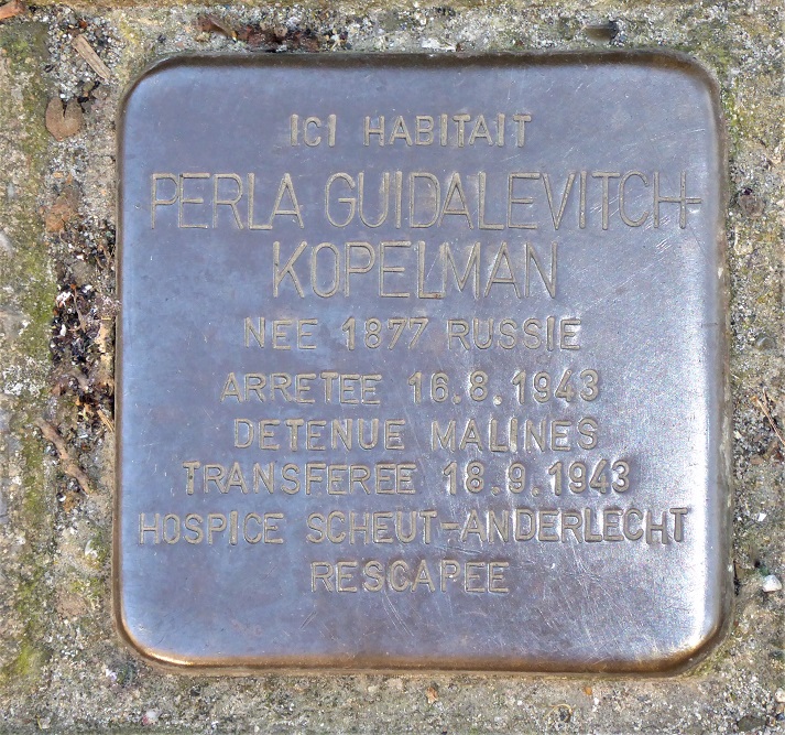 Stolpersteine Vilain XIV-straat 40 #3