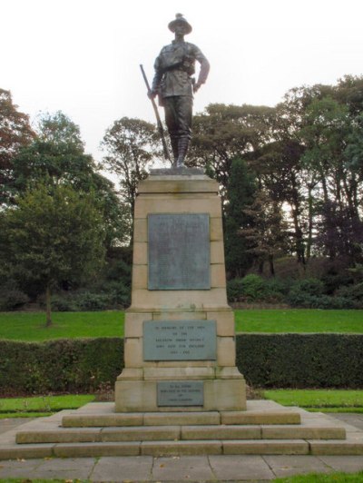 Oorlogsmonument Milnrow Urban District