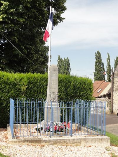 Oorlogsmonument Hadancourt-le-Haut-Clocher