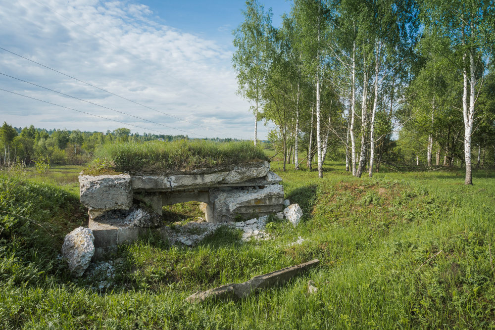 Destroyed Pillbox Merkulievo