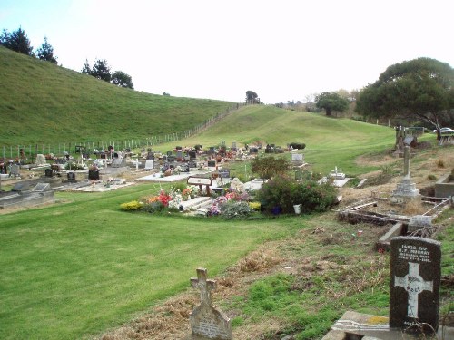 Oorlogsgraf van het Gemenebest Otaki Catholic Cemetery #1