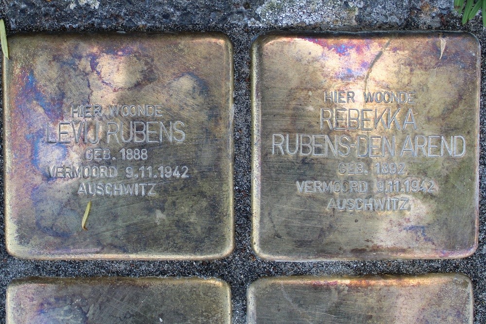 Stolpersteine Ackersdijkstraat 9 #2