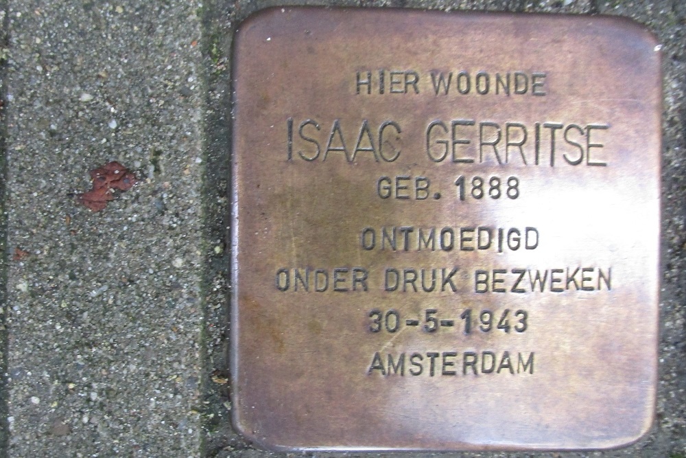 Stolpersteine Lomanstraat 64 #2