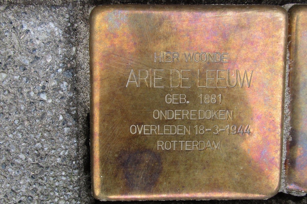 Stumbling Stones Breitnerstraat 59b #2