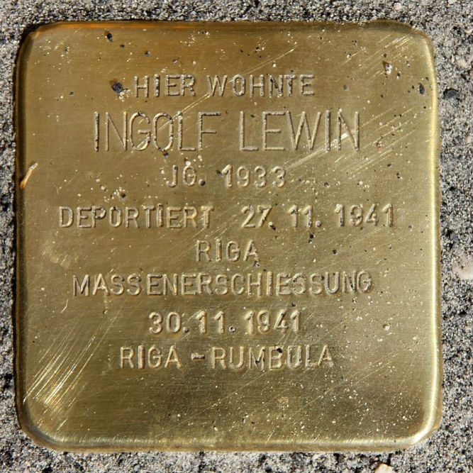 Stolpersteine Turmstrae 53 #1