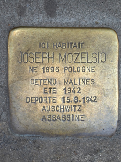 Stolpersteine Huidevettersstraat 74 #2