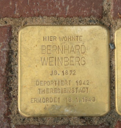 Stolpersteine Kirchenpauerstrae 1 #1