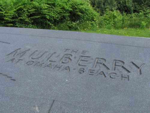Oriëntatietafel Mulberry A Colleville-sur-Mer #2