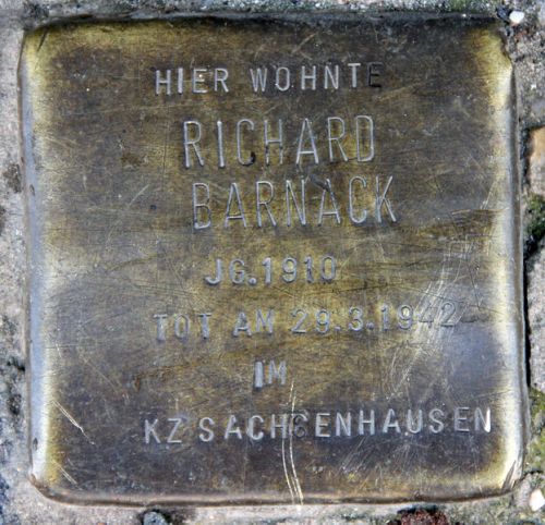 Stolperstein Friesenstrae 18