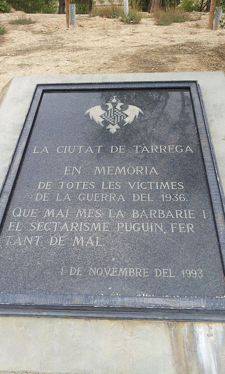 Monument Slachtoffers Spaanse Burgeroorlog #1