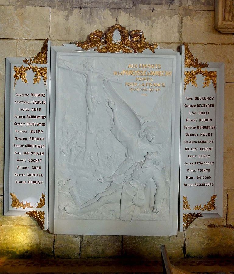 World War I Memorial Église Saint-Lucien #1