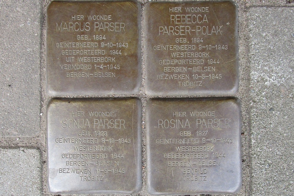 Stolpersteine Amsteldijk 98 #1