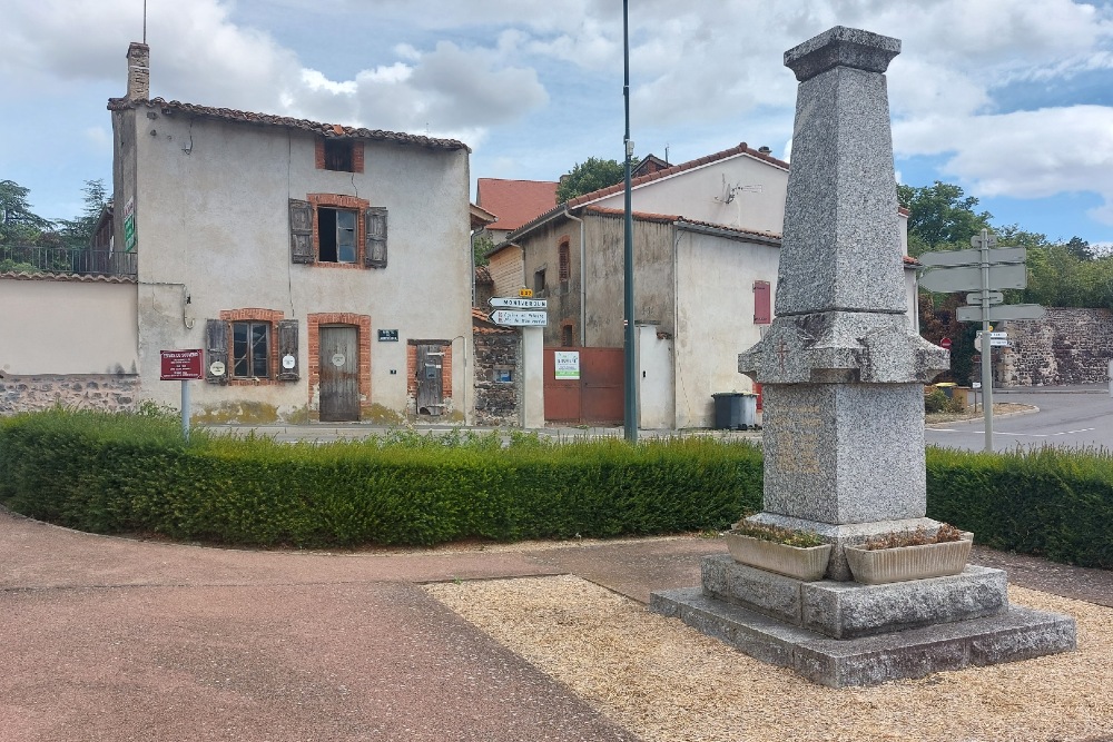 Oorlogsmonument Chalain-d'Uzore #2