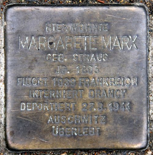 Stolpersteine Zikadenweg 49 #3