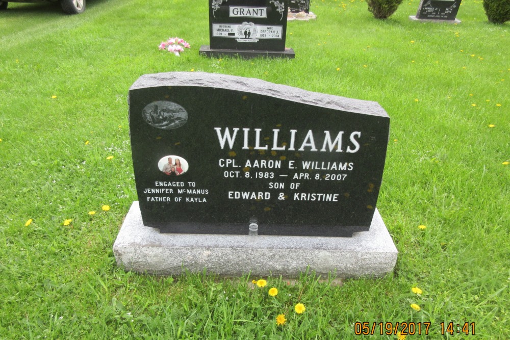 Canadian War Grave Hillcrest Cemetery