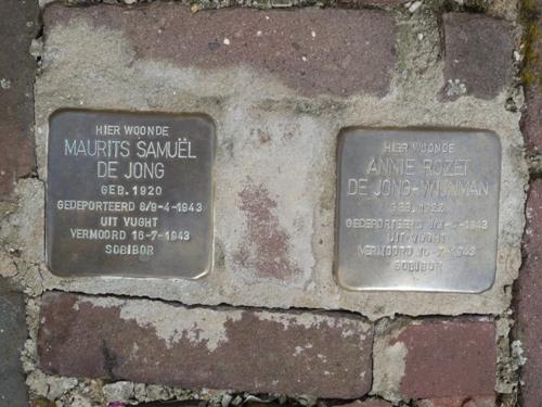 Stumbling Stones Minnebroederstraat 4 #5