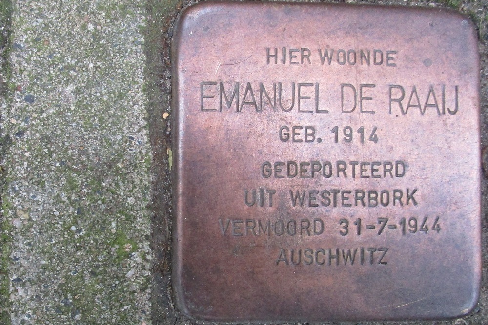 Stolpersteine Meerhuizenstraat 1-II #2