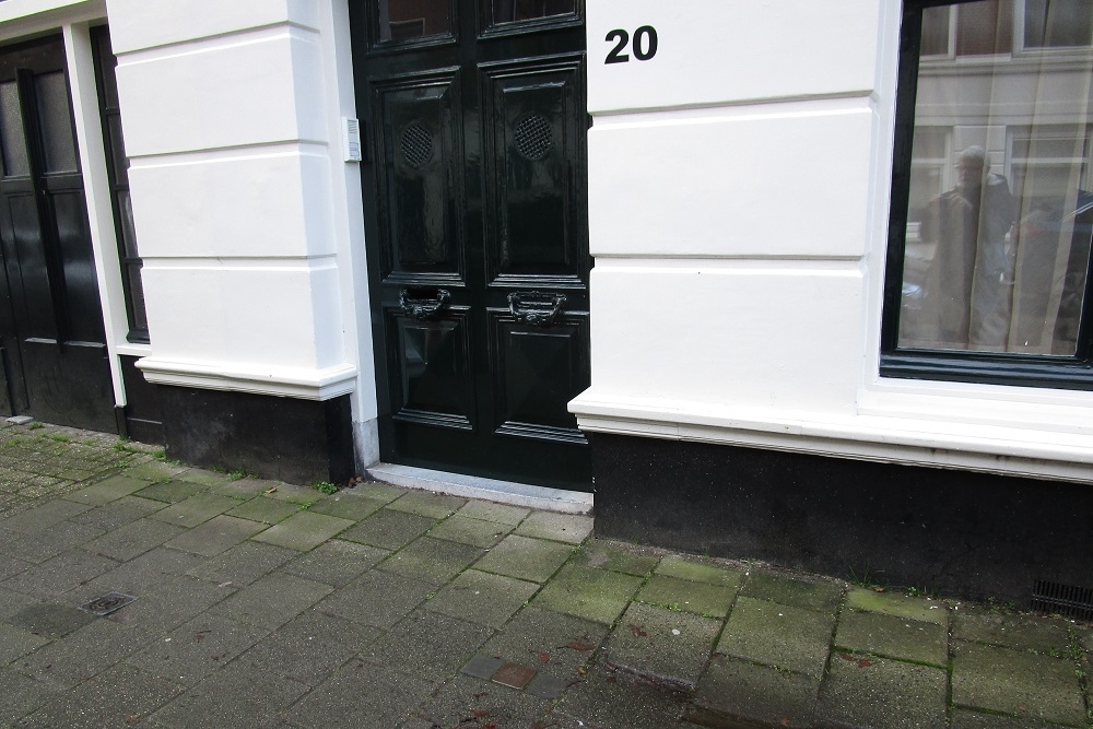 Stumbling Stone Heemskerckstraat 20 #4