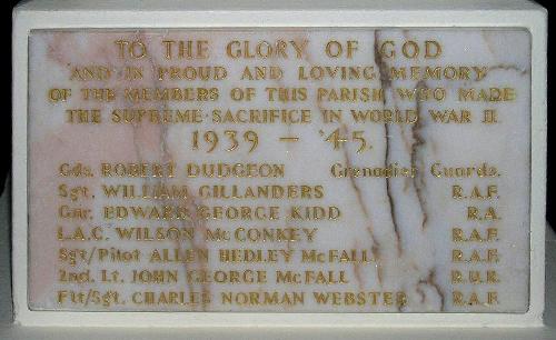 Oorlogsmonument St. Patrick’s Church Monaghan #3