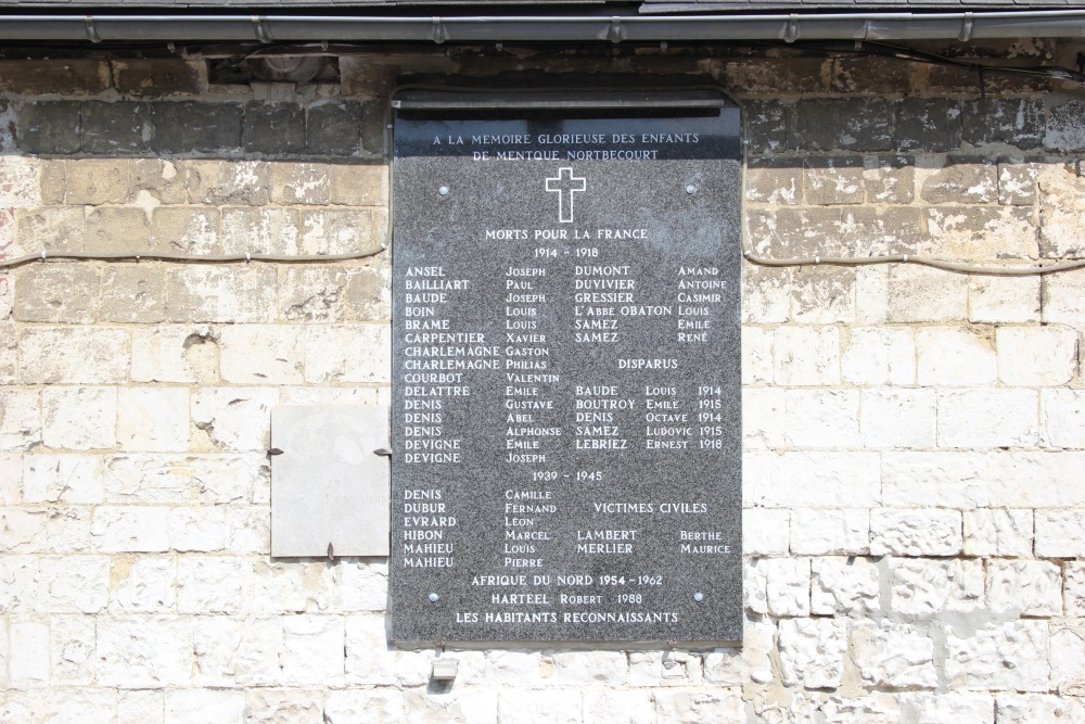 War Memorial 	Nortbécourt #2
