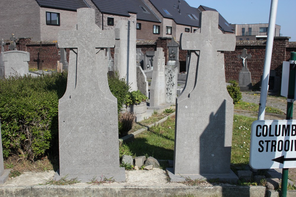 Memorial Stone Cemetery Ruisbroek