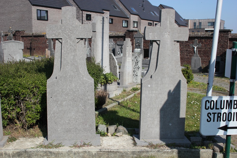 Memorial Stone Cemetery Ruisbroek #1