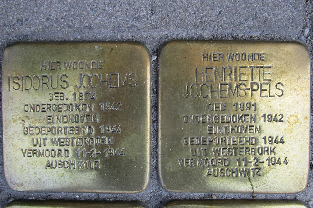 Stolpersteine Michelangelostraat 105 #3