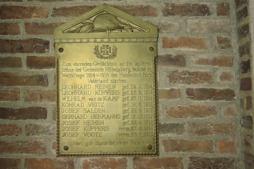 Memorial Killed Soldiers WW1