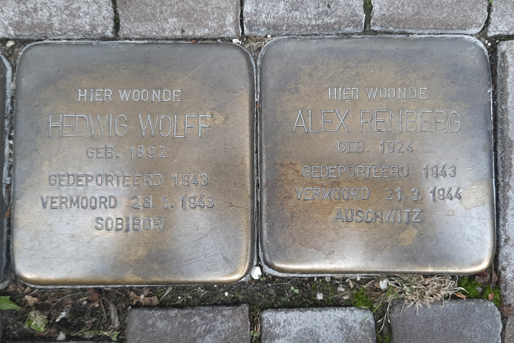 Stolpersteine Limbrichterstraat 63 #3