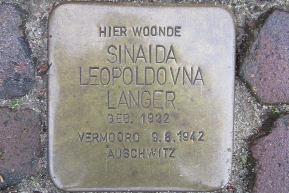 Stolpersteine Oldenzaalsestraat 386 #4