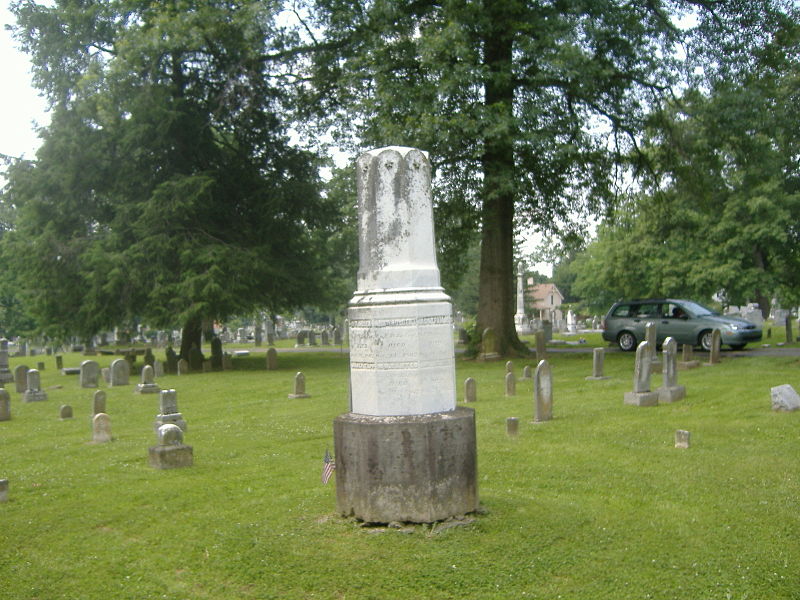 Confederate Memorial and Graves Versailles City Cemetery