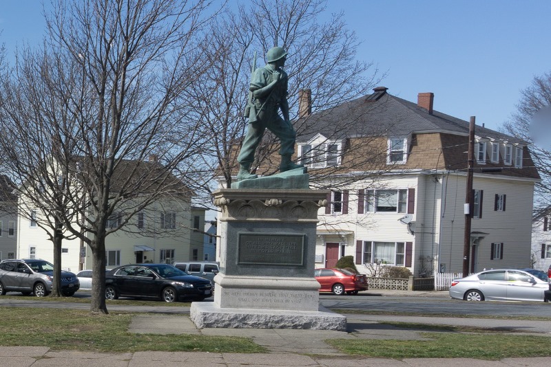 Monument Tweede Wereldoorlog Fall River