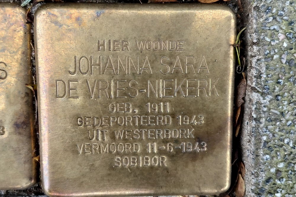 Stolpersteine Nolensstraat 27b #4