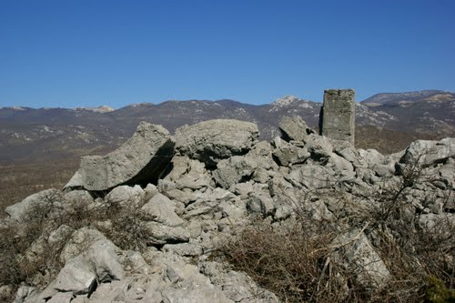 Remains Italian Bunker Grobnik Airfield #1