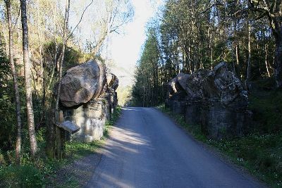 Tank Barrier Fjell Fort