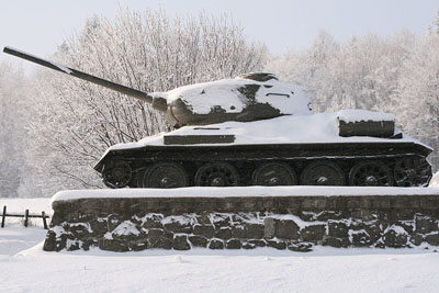 T-34/85 Tank Vyšný Komárnik