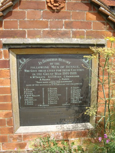 War Memorial Dengie #1