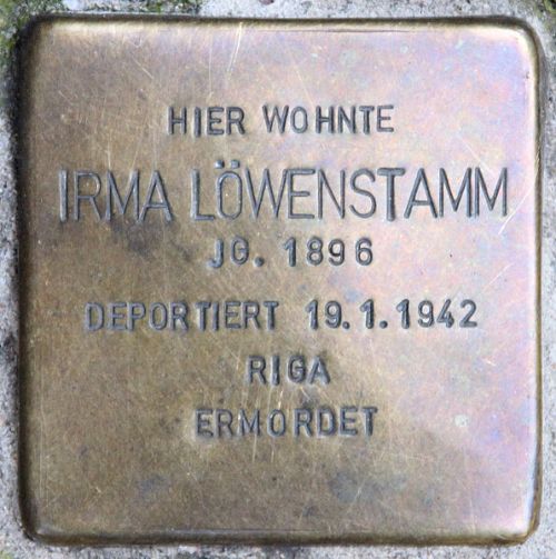 Stolperstein Leonhardtstrae 11