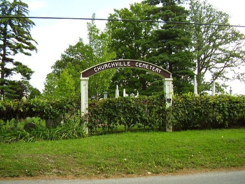 Commonwealth War Grave Churchville Cemetery